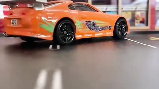 The greatest fast and furious scene ever Brian’s Supra takes on Dom’s Charger