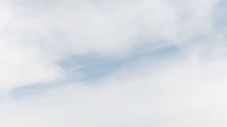 Close View Of Plane Landing