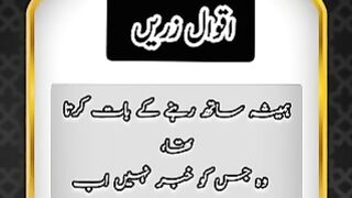 Urdu quotes | Aqwal zareen