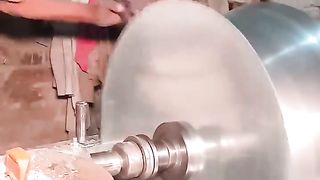 making stainless bowl