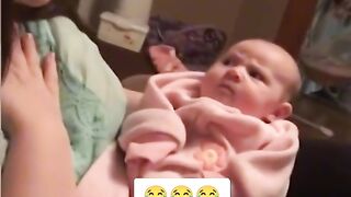 Reaction of our baby