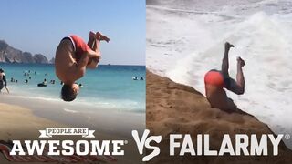 BACKFLIPS OF IDIOTS AND HIGH IQ PEOPLE