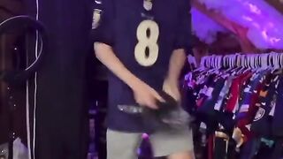 Ravens Fan Breaks Down after Team Loss, Destroys Keyboard and Smashes Pumpkin