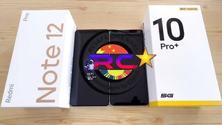 Redmi Note 12 Pro vs Realme 10 Pro Plus _ Antutu Benchmark Scores and Speed Test! Do subscribe and watch the video ads guys