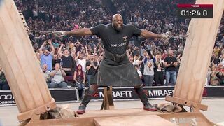 Felix beats his own HERCULES HOLD WORLD RECORD!