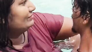 fun in the swimmingpool