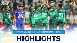 Match 1 Highlights: Pakistan VS Nepal | Super11 Asia Cup 2023