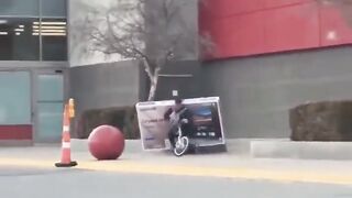 He decided to save on shipping ????