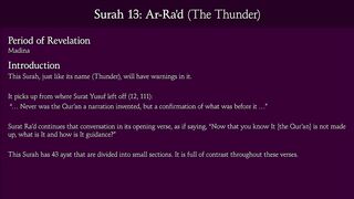 Quran_ 13. Surat Ar-Ra_d (The Thunder)_ Arabic and English translation