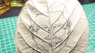 Beautiful and enchanting carving art