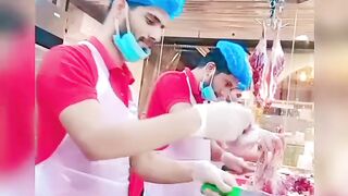 Amazing fresh mutton meat