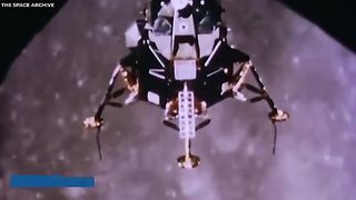 Apollo astronaut break down in tears