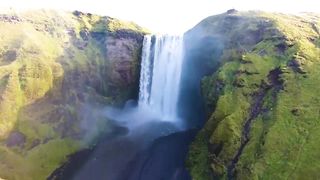 Waterfall | Ocean | Nature | Forest. 12 minutes of relaxing nature video with relaxing music