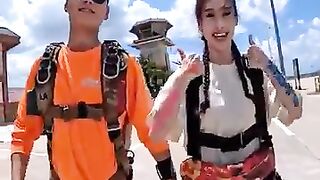 Sky diving of life time