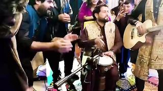 Talented groom on his wedding
