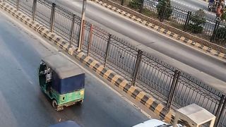 Peshawer road accident