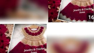 Crochet frock designs