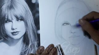 Drawings  taylor swift Realistic Sketch | How to Draw a Realist with a Pencil
