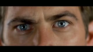 2Fast 2Furious Brian&Roman scene Brian's car was shot by the police