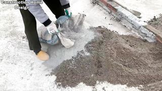 Amazing Creative Building Techniques Made Of Brick And Cement - Build A Beautiful Garden