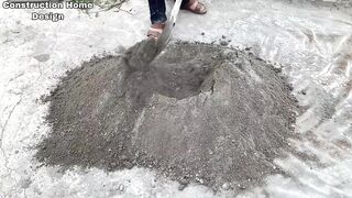 How To Build A Great Creative Fence Made Of Brick And Cement - Build A Garden