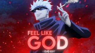 「Feel Like God ????」Jujutsu Kaisen - Gojo VS. Sukuna [Edit/AMV]