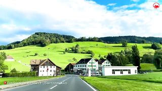 ????????Driving In Switzerland _ Spectacular Road Trip in Canton of Schwyz.