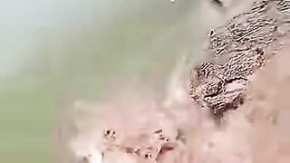 Sudden drowning/ بابا جی گرے پانی می اچانک