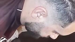 Utuber007 ; Haj Dingo in a hairdressing salon with great and skilled hairdressing