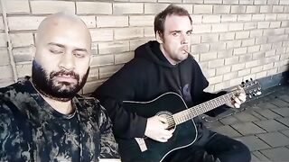 Mr. Patrick with Haj Dingo