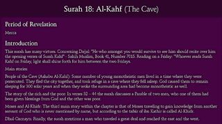 Quran_ 18. Surat Al-Kahf (The Cave)_ Arabic and English translation.