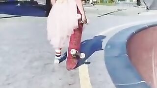 Little Girl amazing skating