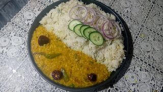 Daal Chawal Satisfied ASMR
