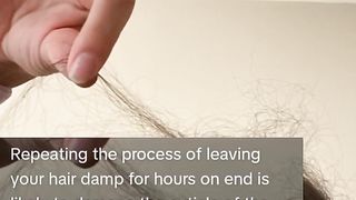 Daily hair routine