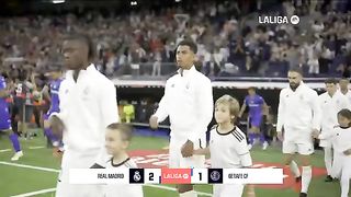 Resumen de Real Madrid vs Getafe CF (2-1)(
