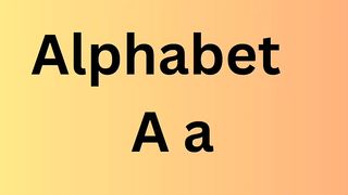 Learn Alphabet A a For kids | Letter A a | ABCD Preschool for kids