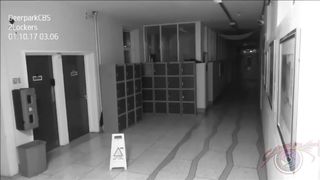 A poltergeist phenomenon on the school's CCTV