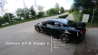 Nissan GTR r35 stage 1 ( 333 kmh )
