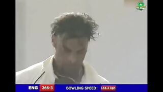 Shoaib Akhtar in 2005 Test Series vs England by All 17 Wickets