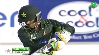 Babar Azam First International Match Fifty on Debut Pakistan vs Zimbabwe 2015 PCB