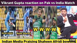Indian Media Reaction on Shaheen Afridi bowling