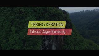 cliffs of the palace (Tebing Keraton), Tahura north Bandung West Java, Indonesia