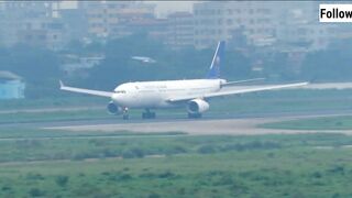 Saudi Airlines Airbus A330 Plane Take Off