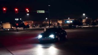 Car video black supra