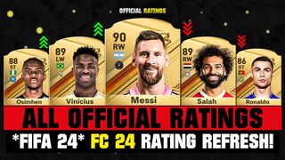 FIFA 24 _ ВСЕ ОФИЦИАЛЬНЫЕ РЕЙТИНГИ ИГРОКОВ