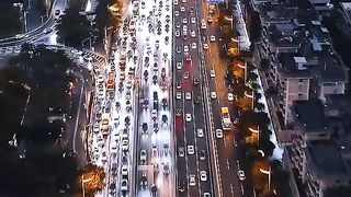 Over passes Holy shit China