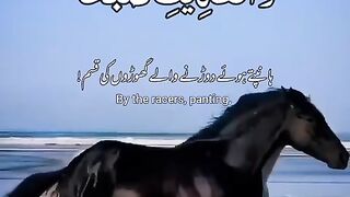 Surah e Adiat with Urdu Translate