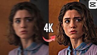 How To Convert Normal Video To 4K | Capcut Normal Video To 4k Editing