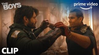 Homelander vs. The Butcher and Soldier Boy | The Boys Clip | Prime Video