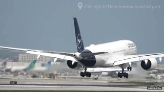 Lufthansa Airbus A350 Failed Landing Attempt
